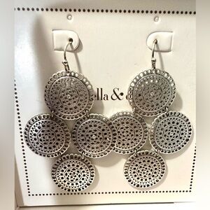 Stella & Dot Medina Chandelier Earrings - NEW IN BOX